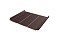 Кликфальц Pro Line 0,5 GreenCoat Pural с пленкой на замках RR 887 шоколадно-коричневый (RAL 8017 шоколад)
